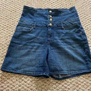 High waisted shorts